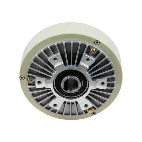 Magnetic Particle Brake Air Shaft For Heavy Duty Use, 25 Nm Torque, 1000 RPM, DC 24V Center Hole Clutch Tension Unit, Model FL 25 K