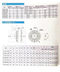Technical specifications for Heavy-Duty Single Axis Magnetic Particle Brake And Dual Axis Magnetic Particle Clutch System.