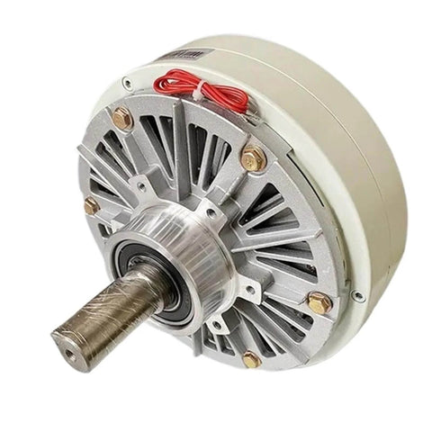 Heavy-Duty Single Axis Magnetic Particle Brake And Dual Axis Magnetic Particle Clutch System with 24V Electromagnetic Brake
