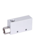 Pro Grade Heavy Duty Vacuum Generator With Strong Negative Pressure And Suction, Compact Venturi Ejector, steel block view