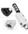 High Efficiency Pneumatic Vacuum Ejector CV 20HS Aluminum Alloy Vacuum Generator For Industrial Systems, close-up view.