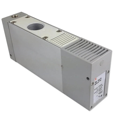 Beefed Up Multistage Venturi Vacuum Generator with Powerful Suction and High Flow for Large Surfaces or Porous Materials, side view