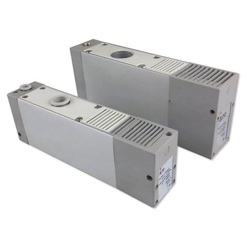 Beefed Up Multistage Venturi Vacuum Generator with powerful suction and high flow, ideal for large surfaces or porous materials