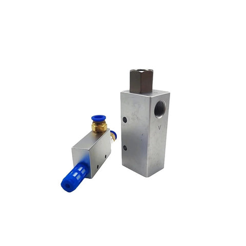Industrial Vacuum Generator With High-Negative Venturi Air Exhaust Ejectors for pressure-controlled valve systems, CV-25HS shown