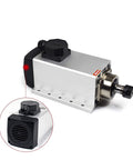 Beefy Air Cooled Spindle Motor 3KW ER20 With Ultra Low Runout 0.01mm Four Bearing High Precision Design front view