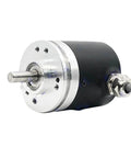 Front view of Rotary Encoder EI40A6-C4AR-2000 With 360, 600, 1000, 1024, And 2500 PPR, a high-resolution industrial encoder.