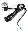 Ultra-Precise 600 Ppr Incremental Rotary Encoder 5V-24V AB Two-Phase Optical Shaft Encoder 6mm Shaft with 1.5m cable