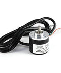 Ultra-Precise 600 Ppr Incremental Rotary Encoder 5V-24V AB Two-Phase Optical Shaft Encoder 6mm Shaft with cable