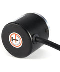 Back view of 600PPR Photoelectric Incremental Rotary Encoder With 5V To 24V Wide Voltage AB Two Phase 6mm Shaft for CNC Robotics