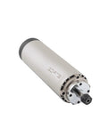 Front view of 65mm 800W Four Bearing High Speed Electric Spindle Motor for CNC Machines Air Cooled with Live Spindle and Axial Preload