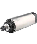 High Speed CNC Spindle Motor Air Cooled 800W 1.5KW 2.2KW With Four Bearings 220V Live Spindle Axial Preload