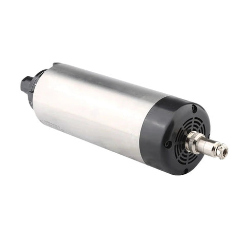 High Speed CNC Spindle Motor Air Cooled 800W 1.5KW 2.2KW With Four Bearings 220V Live Spindle Axial Preload for CNC Routers