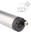 High Speed CNC Spindle Motor Air Cooled 800W 1.5KW 2.2KW With Four Bearings 220V Live Spindle Axial Preload