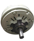 Heavy Duty Magnetic Particle Clutch 100 Newton For Textile Machine close-up view of front shaft and casing