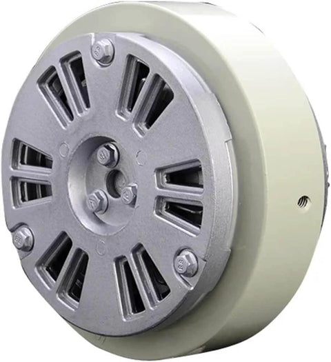 One Shaft Magnetic Powder Brake With 6 Nm Torque Heavy Duty Shaft Type Tension Controller, front view