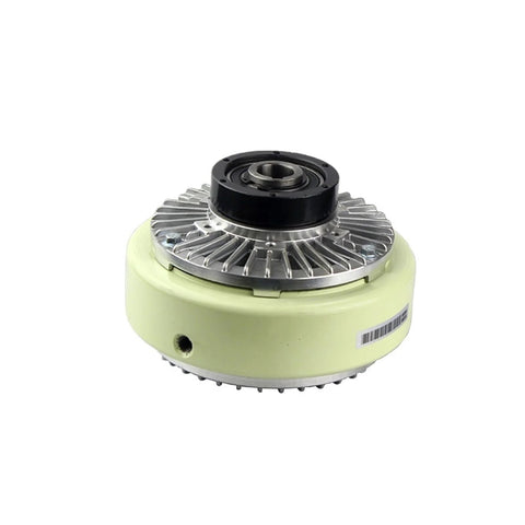 Side view of Low Current High Torque Magnetic Powder Clutch And Brake System For Slitting And Cutting Machines, hollow spindle design