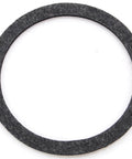 Close-up of a round black throttle body gasket from a Carburetor Rebuild Kit For Holley 4150 Models With Nonstick Metering Block Gaskets