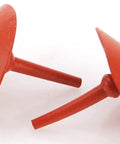 Red diaphragms from Carburetor Rebuild Kit For Holley 4150 Models With Nonstick Metering Block Gaskets And Fuel Bowl Gaskets