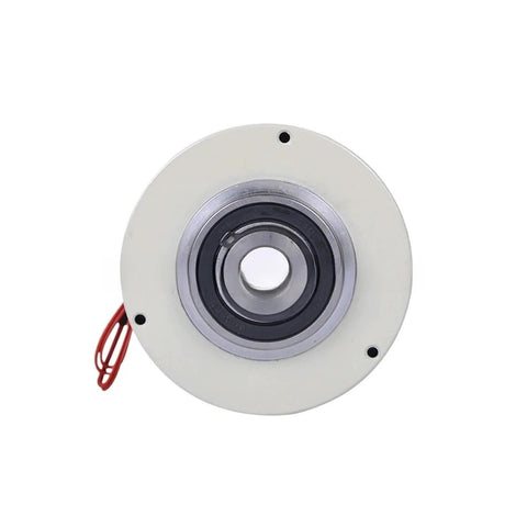 Front view of Hollow Shaft Magnetic Particle Brake For Industrial Equipment, 25Nm Torque, 24V DC, 2.5kg, Model PB-B3-2.5