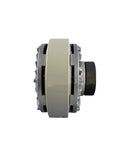 Side view of Hollow Shaft Magnetic Particle Brake For Tension Control FL50B1 5kg, compact alloy body