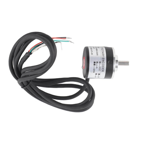 Pro-Grade 600P Incremental Rotary Encoder With AB Two-Phase Output For Precise Rotational Speed Measurement, 5 To 24V DC Supply, 6mm Shaft