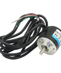 Incremental Rotary Encoder Pro Grade 600PPR AB Two Phase Output NPN Optical Encoder DC 5 To 24V, 0 To 20 kHz Response