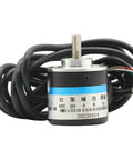 Incremental Rotary Encoder Pro Grade 600PPR AB Two Phase Output NPN Optical Encoder DC 5 To 24V, precision device with wires