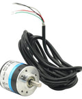 Incremental Rotary Encoder Pro Grade 600PPR AB Two Phase Output NPN Optical Encoder DC 5 To 24V with cables