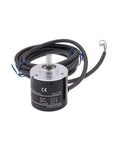 Incremental Rotary Encoder E6B2-CWZ6C 1000 P R 5-24V DC NPN Output with cables, compact sensor for speed and angle measurement.