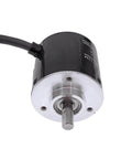 Incremental Rotary Encoder E6B2-CWZ6C 1000 P R 5-24V DC NPN Output, compact rugged lightweight sensor close-up view