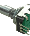 Incremental Rotary Mechanical Encoder With Knurled Shaft 24PPR Through Hole PC Pins Quadrature Output And Digital Square Wave