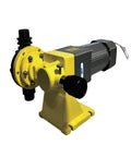 Industrial Mechanical Diaphragm Metering Pump B150L 0.4 MPa for precise chemical dosing, side view showing durable build