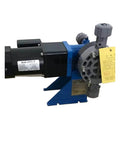 Rugged PVC Diaphragm Metering Pump Dosing System Model BX50 with 88.5L capacity, 5 bar pressure, rust-resistant casing, side view