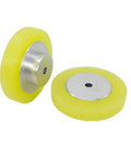 2 Pack Industrial Encoder Roller Wheel Set, Wear Resistant Non Slip Polyurethane Metering Wheel For Rotary Encoders And Inkjet Marking Machines