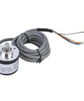 Incremental Rotary Encoder 300P R Pro Grade 5 To 26V DC 38mm Diameter NPN Open Collector ABZ Three Phase Encoder With 2 Meter Cable