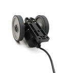 Autonics ENC 1 2 T 24 Incremental Rotary Encoder with dual wheels and cable, built tough for industrial use