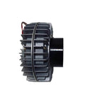Side view of Air Shaft Magnetic Particle Brake Clutch YS-1.2A1, high efficiency, durable construction, 12 Nm torque industrial device.