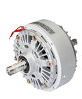 Magnetic Particle Brake Clutch for Single and Dual Axis Tension Control with Hollow Shaft, High Precision, 50 Nm Torque