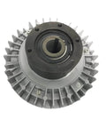 Top view of Pneumatic Shaft Magnetic Particle Brake Clutches For Industrial Equipment showcasing durable metal construction.