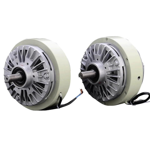 Heavy Duty Magnetic Particle Clutch 10Kg Rating 100Nm Dual Axle With FL100A-1 Magnetic Powder Clutch for Industrial Machines