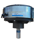 PB 5 Magnetic Particle Clutch System With Magnetic Brakes Beefy Torque Control From Clutch Current in industrial machinery.