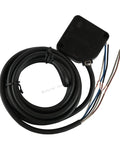 Pro Grade 24 To 240V DC Photoelectric Switch With 500mm Diffuse Reflective Sensor For Industrial Automation, coiled wires visible