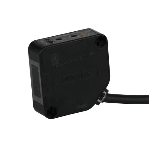 Pro Grade 24 To 240V DC Photoelectric Switch With 500mm Diffuse Reflective Sensor for industrial automation, side view