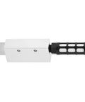 Side view of Venturi Vacuum Ejector Pump CV-20HS Aluminum Alloy Pneumatic Vacuum Ejector for Industrial Automation