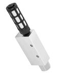 Venturi Vacuum Ejector Pump CV-20HS shown at an angle, aluminum alloy body, designed for industrial automation.