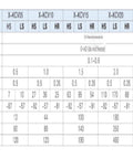Technical specifications table for Beast Of A Pneumatic Vacuum Ejector For Industrial Automation Systems model X KCV15HS.