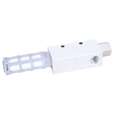 Beast Mode Performance Pneumatic Vacuum Generator Ejector Pump For Industrial Use CV 25HS aluminum alloy body side view