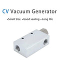 Vacuum Generator CV10HS Series For Industrial Pneumatic Systems with High Negative Pressure Venturi Exhaust Ejector shown at angle