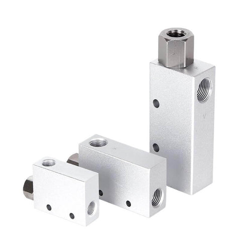 Pro Grade Vacuum Generator CV-10HS Negative Venturi Air Exhaust Ejector for Pneumatic Systems, 6mm Port, various sizes displayed