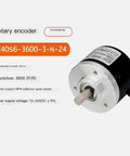 Rotary Encoder E40S6-3600-3-N-24 for Industrial Control with Incremental Output, contact reading, 24V supply, one color housing